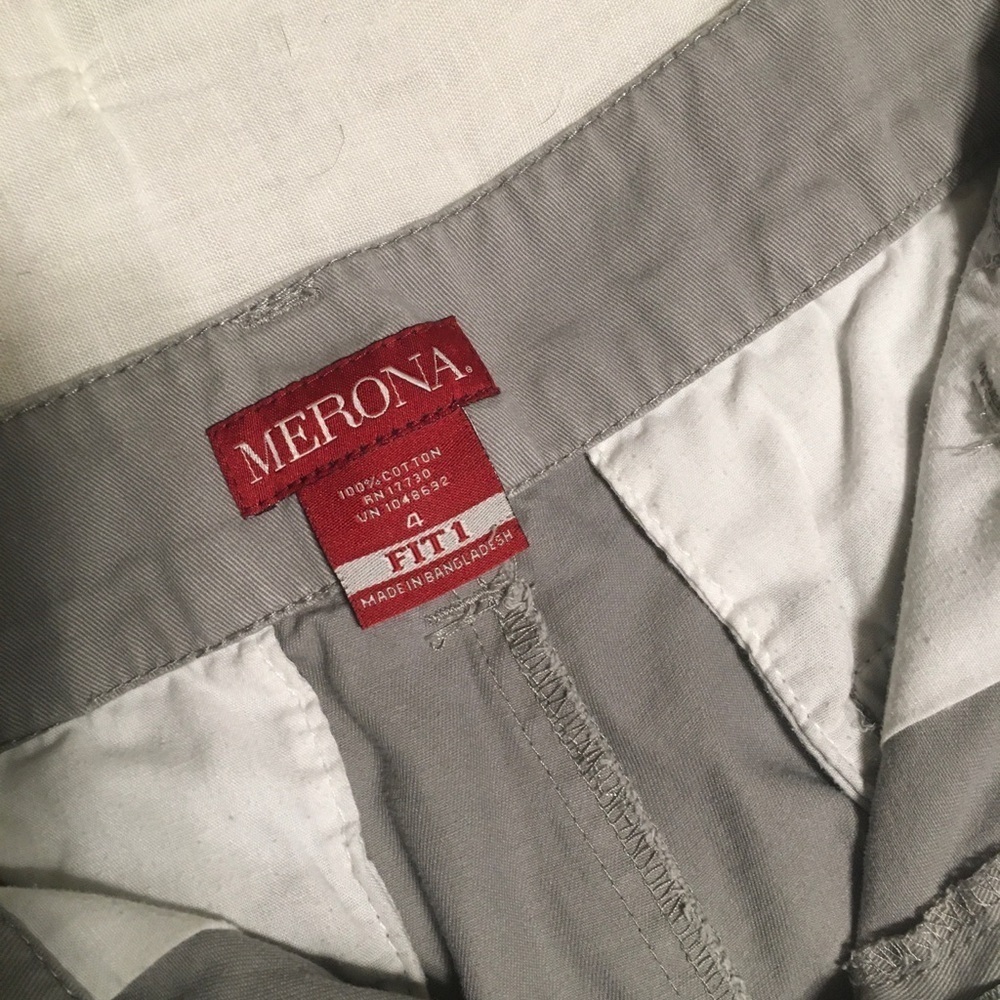 Gray Casual Shorts - Picture 3 of 4